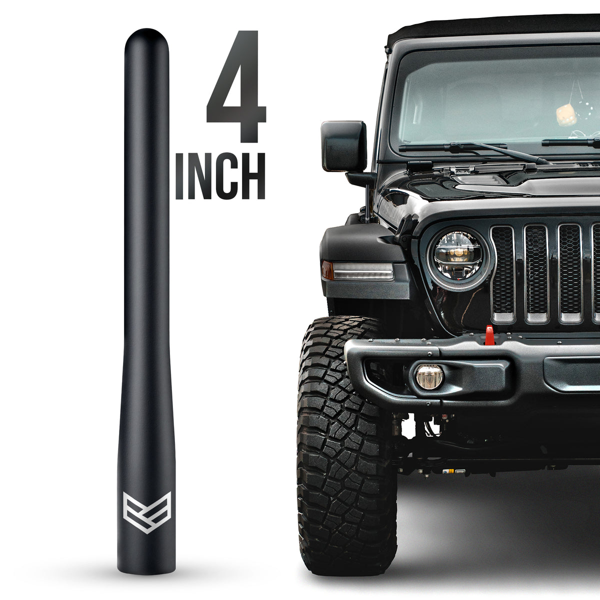 Ronin Factory jeep ジープ ラングラー ショートアンテナ Jeep Wrangler & Gladiator Short Antenna 4