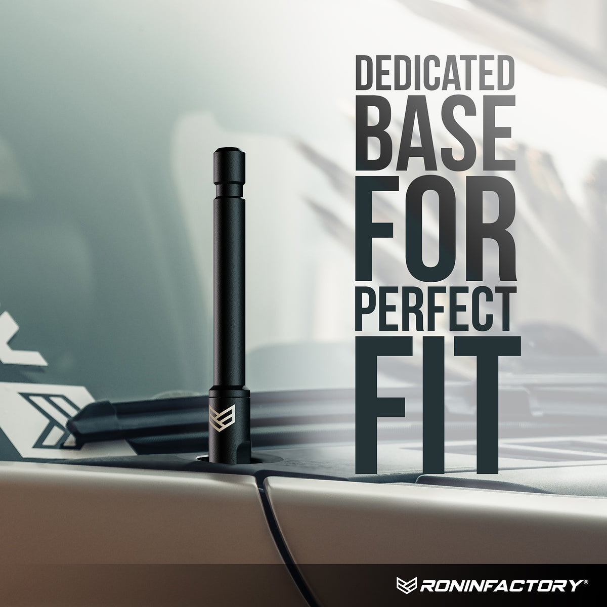 Silverado 2500 Bullet Antenna; Carbon Fiber (07-25 Silverado 2500 HD Silverado 2500 Bullet Antenna; Carbon Fiber (07-25 Silverado 2500 HD