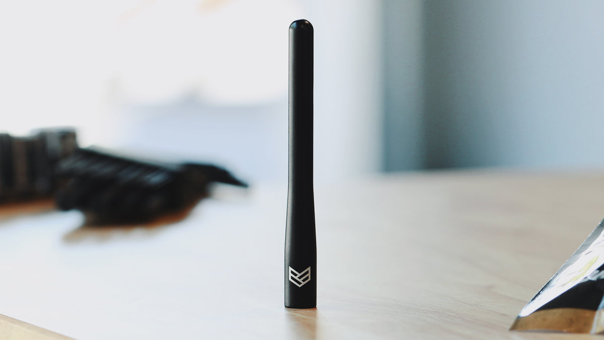 AntennaMastsRus 4" Black Aluminum Antenna - Compatible With 2010-2019 Kia Soul, Made In USA - View #5