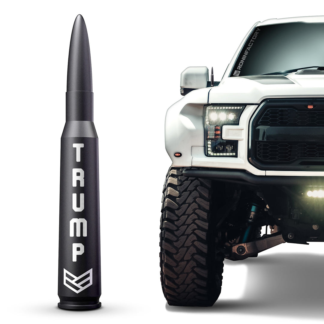 VMS RACING Telescopic Black Bullet Antenna For Ford Trucks – F150, F250, F350, F450 (All Years)