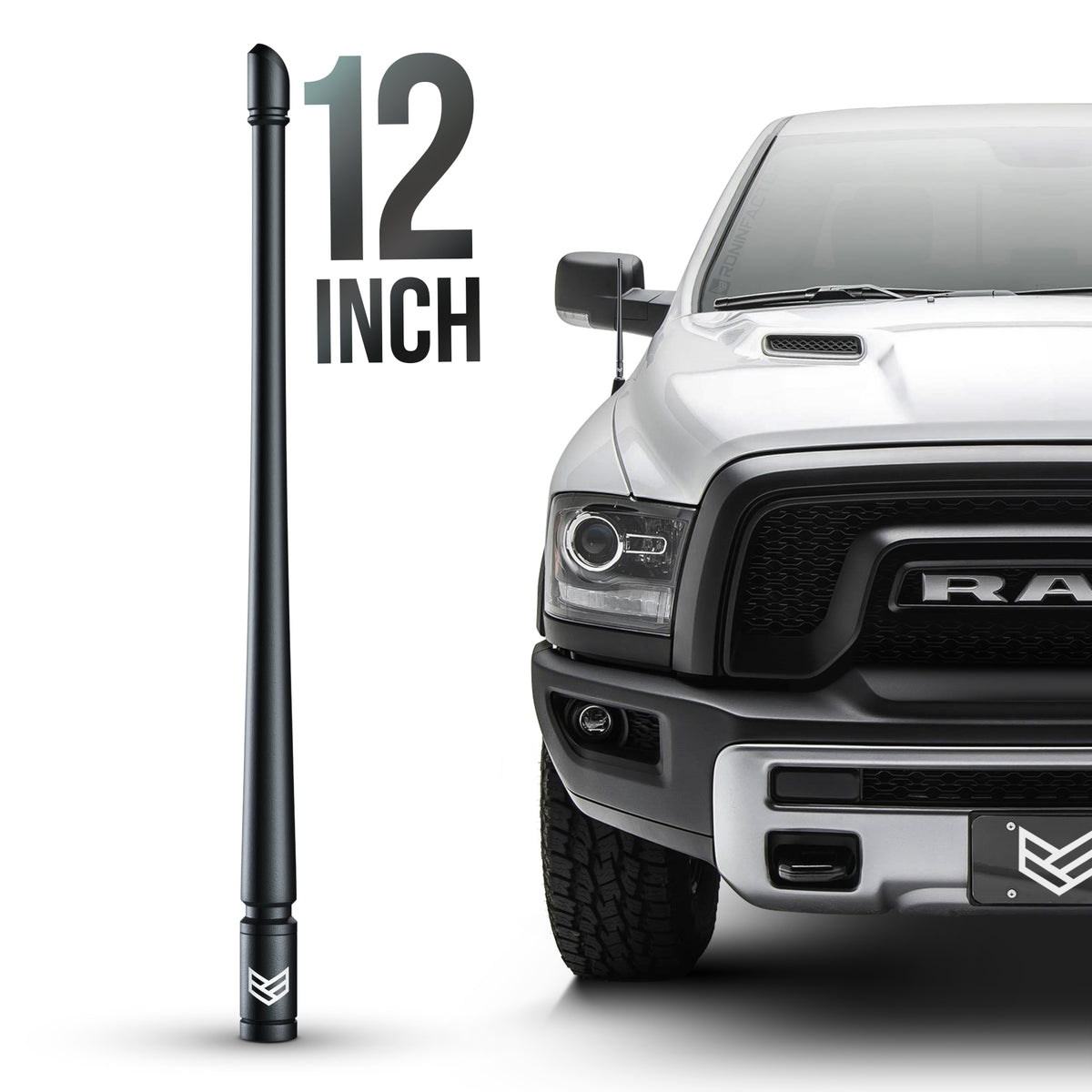 TUFFLOCK® FLEXIBLE ANTENNA FOR DODGE RAM (12 INCH)