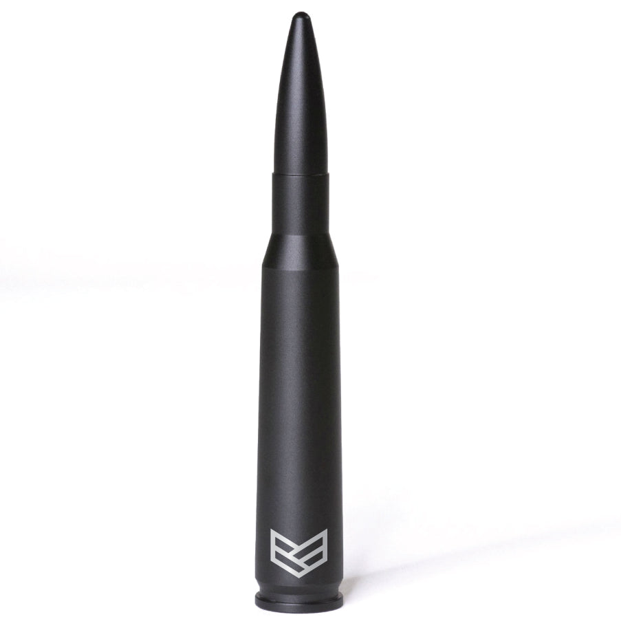 50 Caliber Black Bullet Antenna – Billet Aluminum Short Antenna For Ford F150, F250, F350, Etc. - View #6